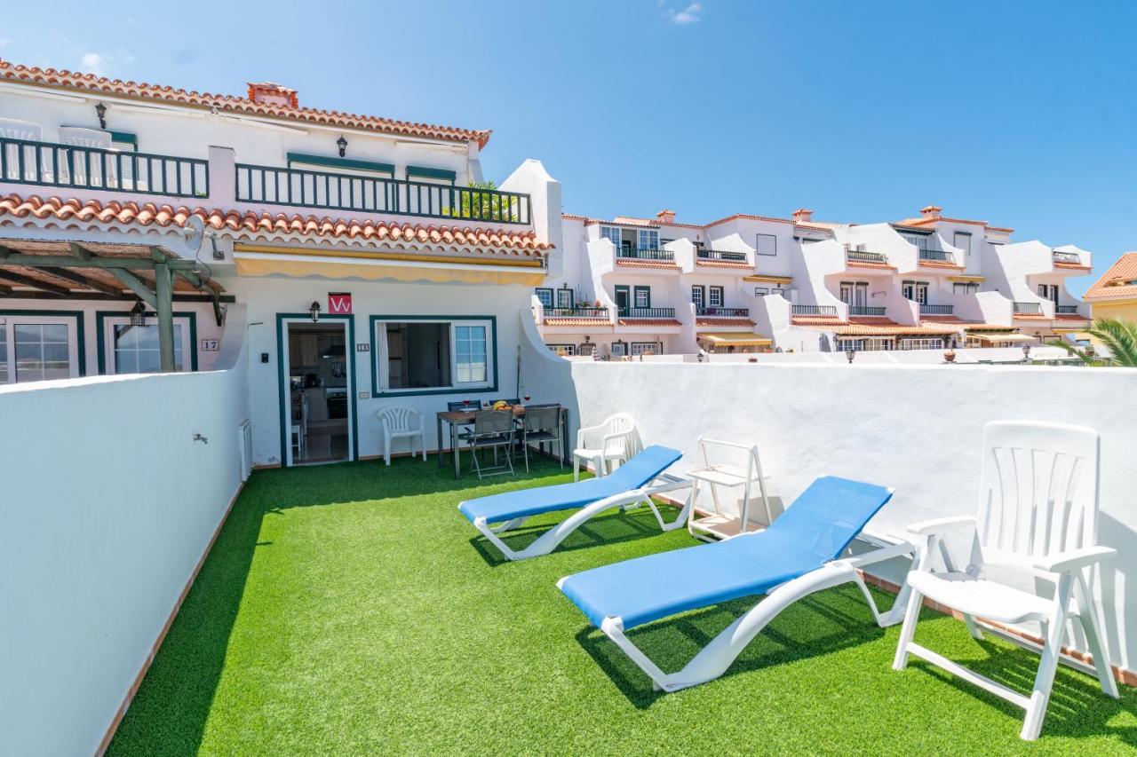 El Varadero Grande terrasse ensoleillée face à la mer Apartamento Puerto de Santiago  Exterior foto
